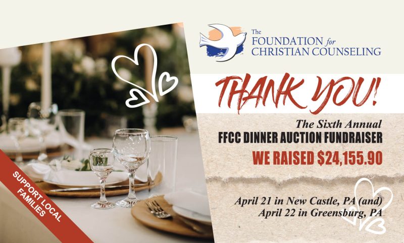 FFCC Dinner Action Thank You POSTCARD